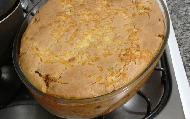 Torta de liquidificador com cerveja sem ovos