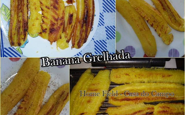 Banana grelhada