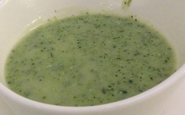 Sopa creme de brócolis