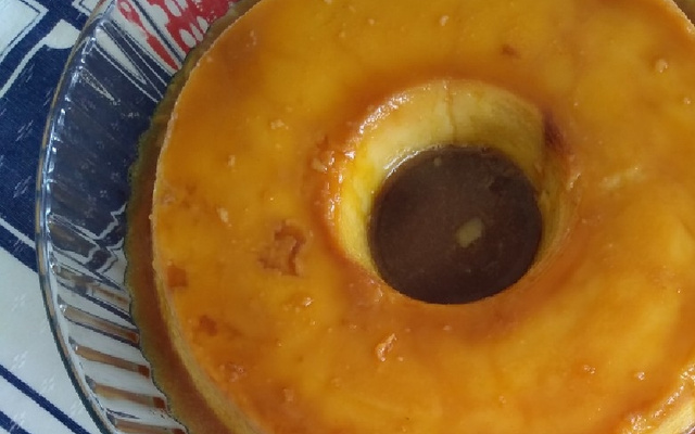 Pudim de liquidificador