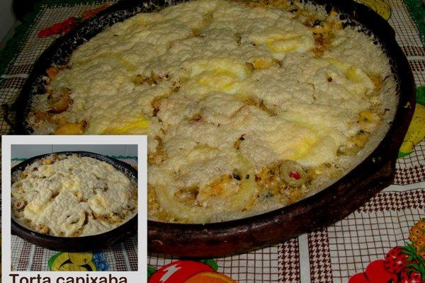 Torta capixaba tradicional