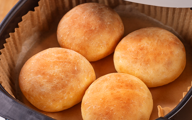 Pão de Leite na Airfryer