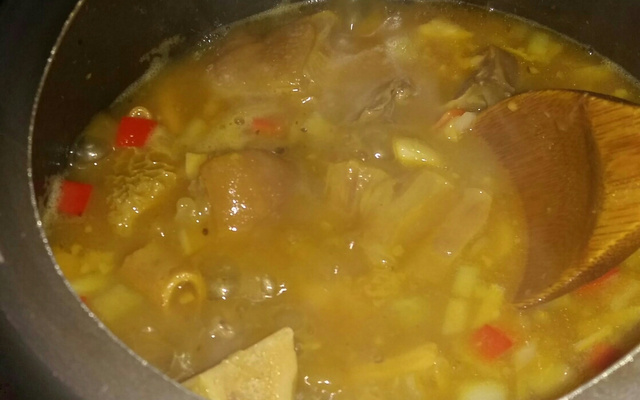 Dobradinha com mocotó