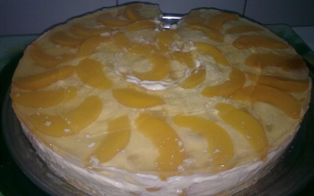 Torta de pêssego