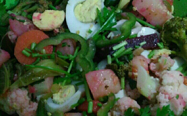 Salada de verduras verduras