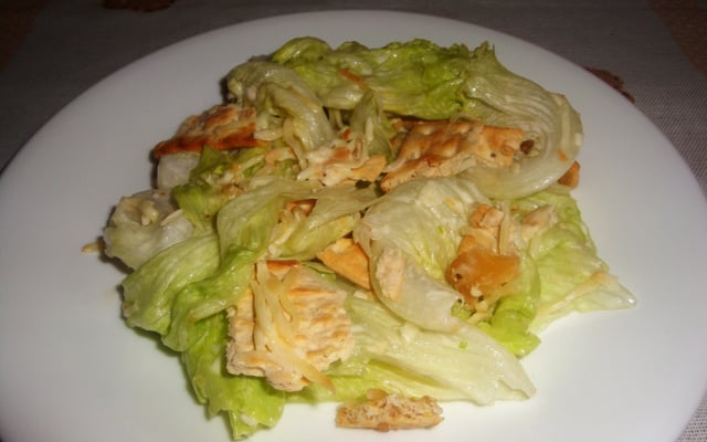 Salada de biscoito cream cracker