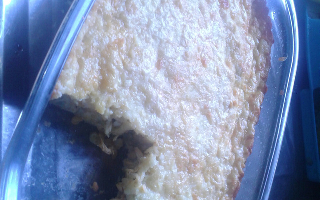 Torta de frango simples