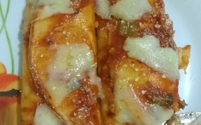 Panqueca de carne moída