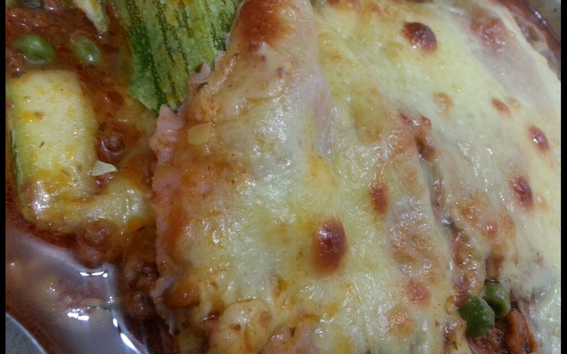 Lasanha saudável de abobrinha