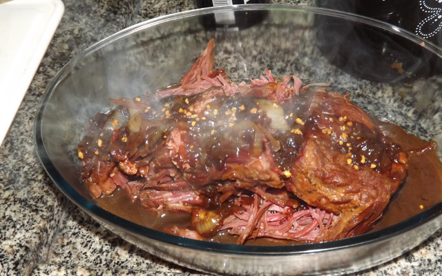 Cupim na cerveja escura