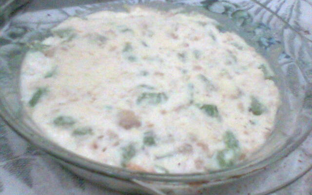 Chuchu gratinado