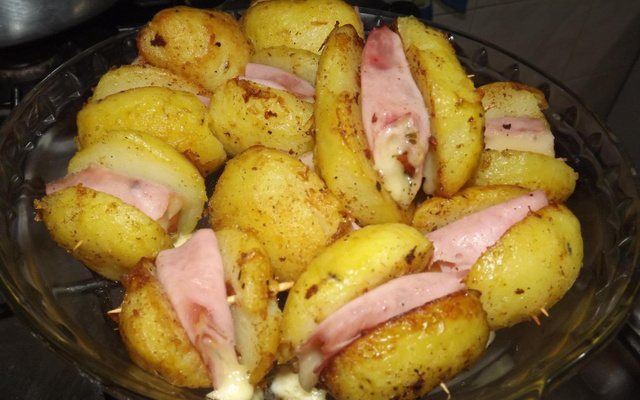 Batatas recheadas