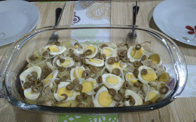 Filé de merluza à Gomes de Sá