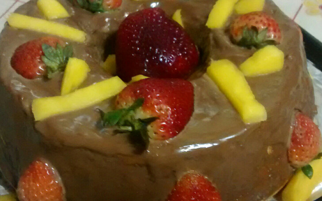 Bolo delícia de maracujá diet