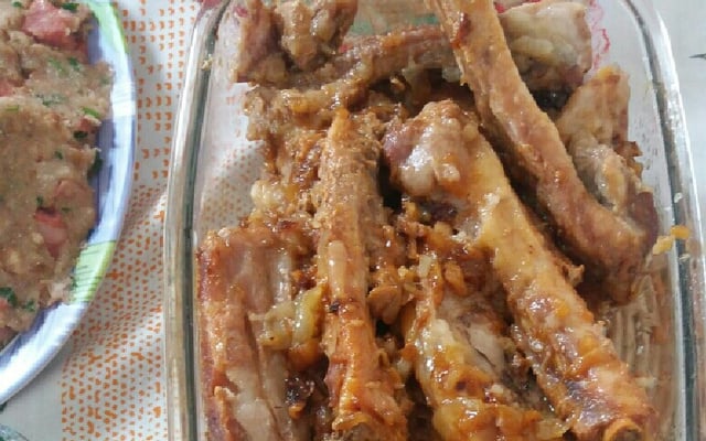 Costela no bafo na panela de pressão