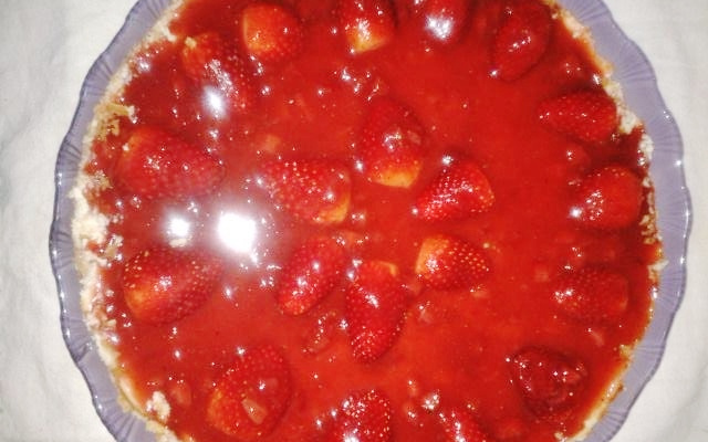 Cheesecake de morango