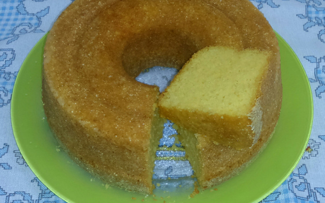 Bolo de milharina