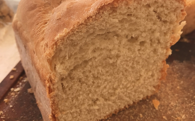 Pão de forma caseiro