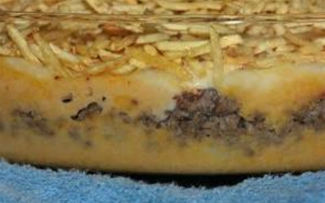 Escondidinho de carne