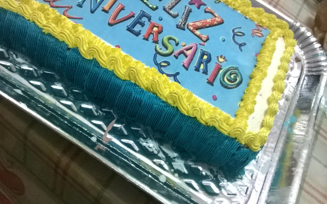 Bolo de aniversário