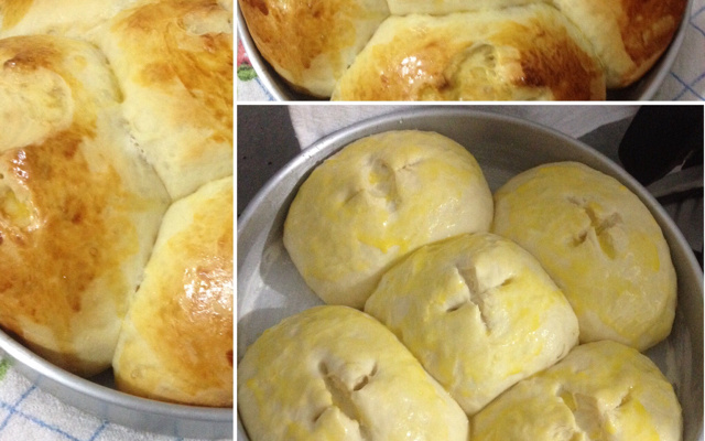 Pão de leite da Cris