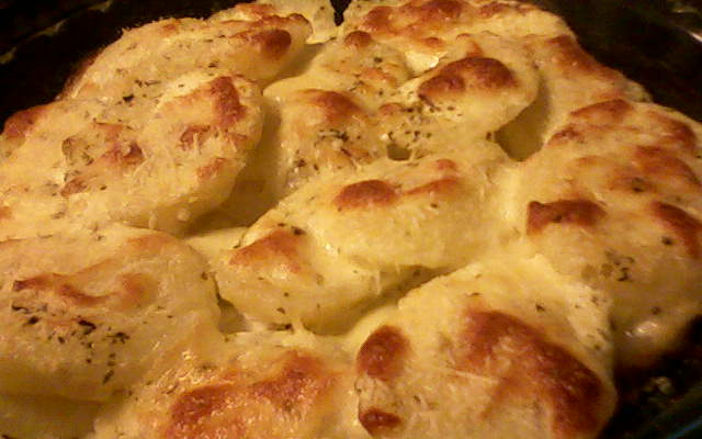 Batata gratinada