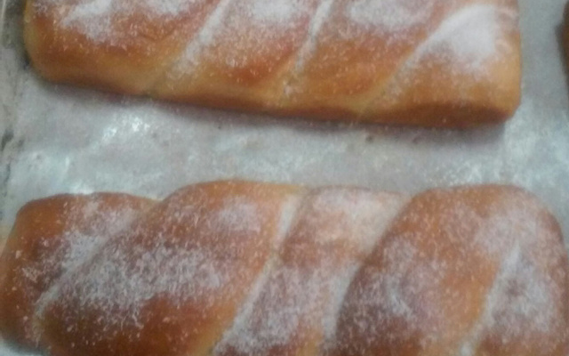 Pão doce de leite condensado de liquidificador