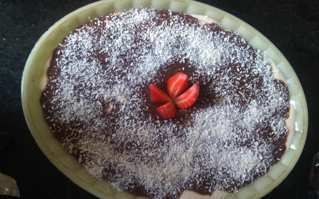 Pavê simples de coco