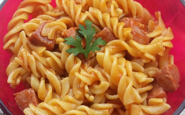 Macarronada à calabresa