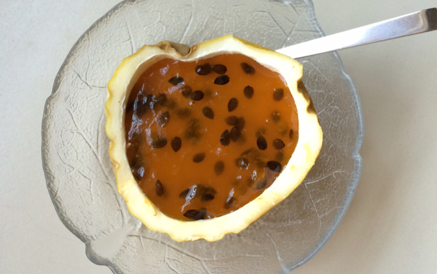 Deliciosa mousse de maracujá