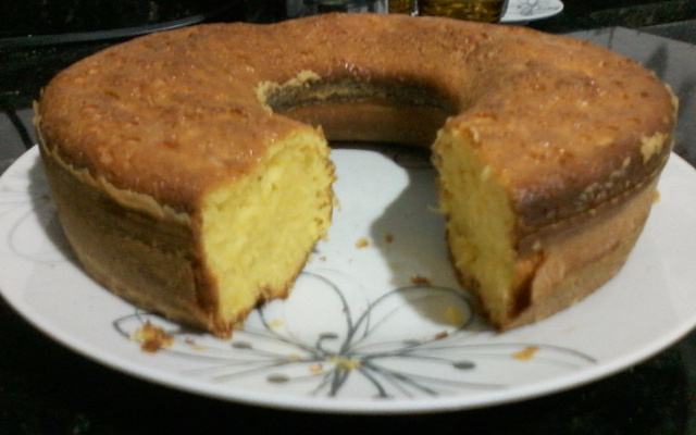 Bolo de milho de liquidificador cremoso