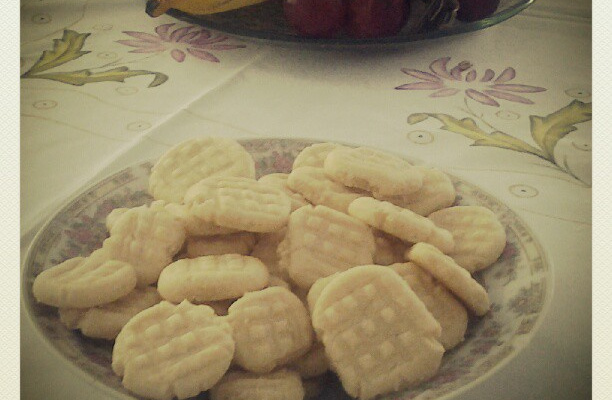 Biscoito amanteigado da Carol