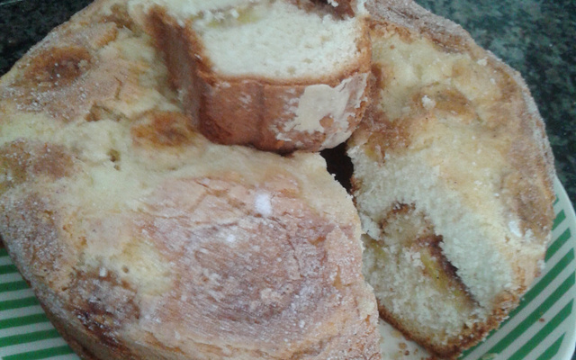 Cuca de banana da Lorena