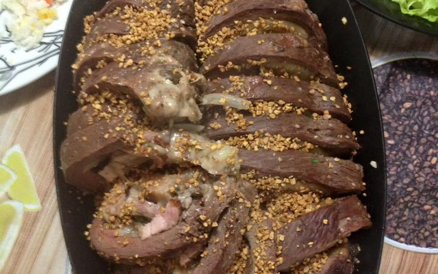 Picanha invertida a perre