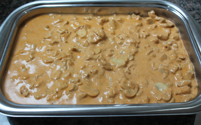 Estrogonofe light de frango