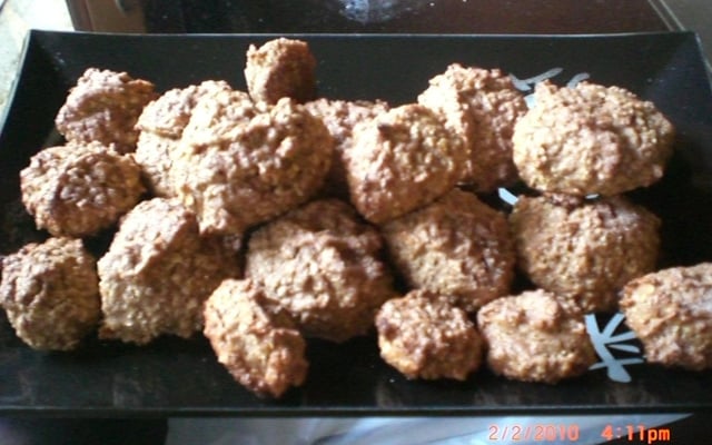 Cookie de aveia com banana