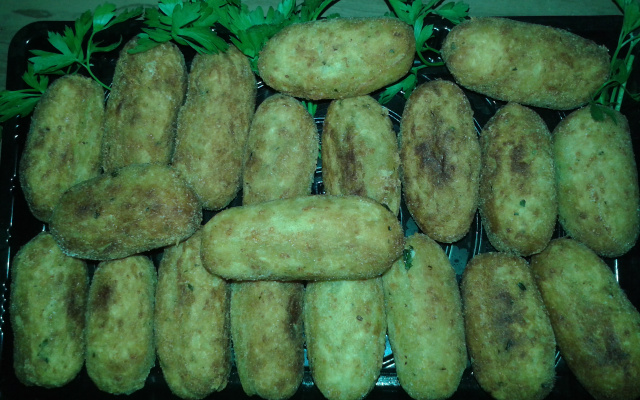 Bolinho de aipim da Manu