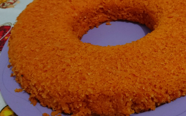 Bolo de Doce de Abóbora com Coco