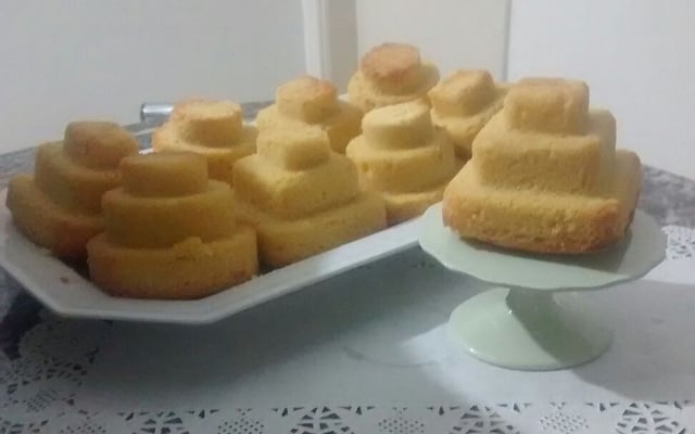 Bolo de fubá sem ovo e sem leite