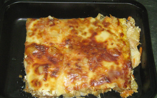 Lasanha de carne de sol