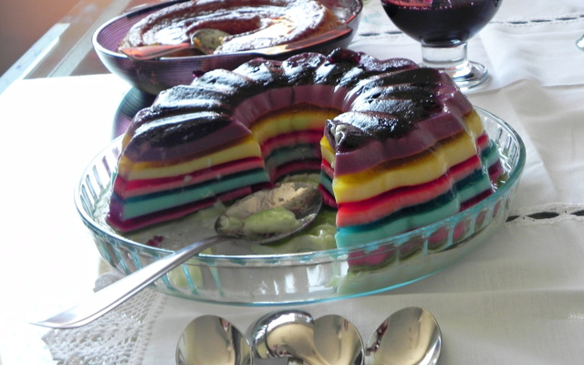 Arco-Iris de Gelatina