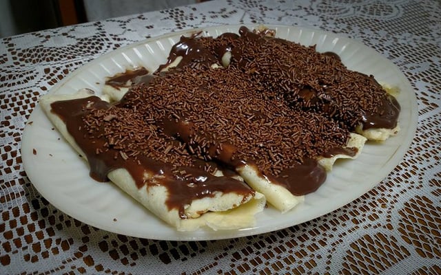 Panqueca de chocolate
