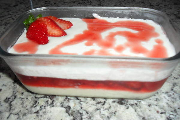 Escondidinho de morango