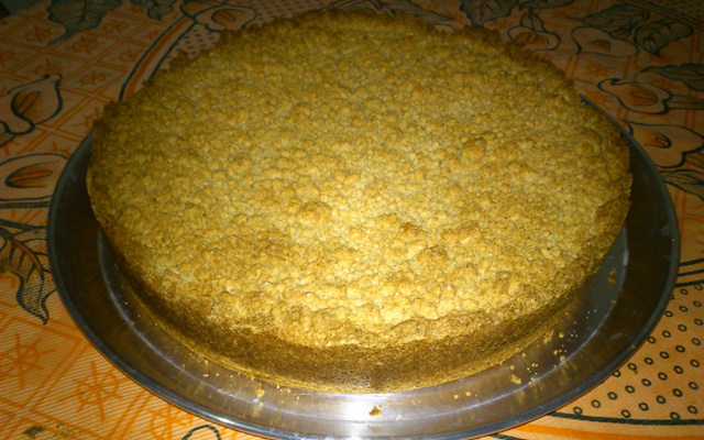 Farofa e recheio para cucas