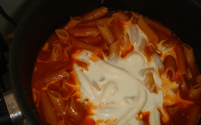 Macarrão rápido e prático