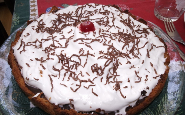 Torta de chocolate com claras em neve do Rodrigão
