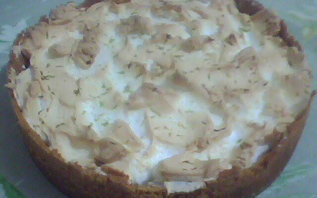 Torta de limão com merengue