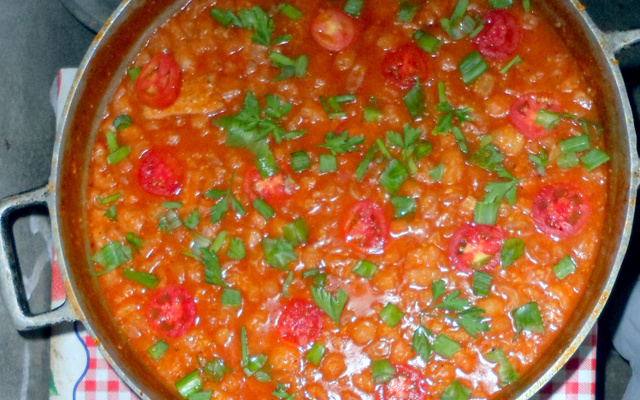 Costelinha com canjiquinha