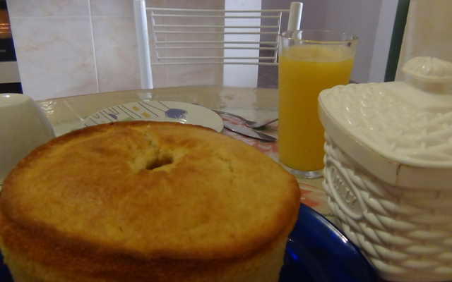 bolo  de laranja fofissimo