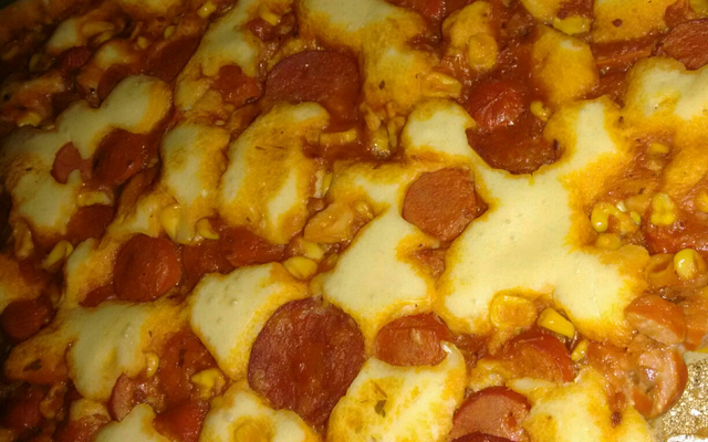 Cachorro quente de forno simples